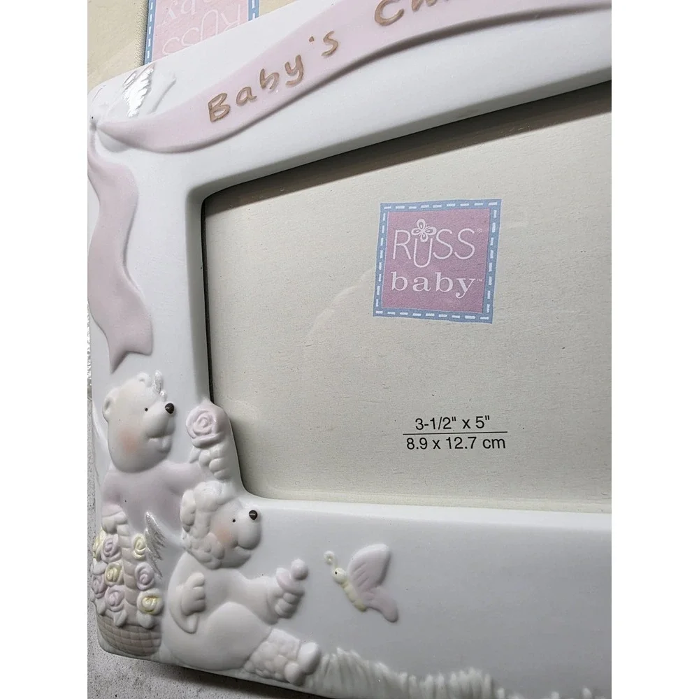 Baby's Christening Photo Frame 5